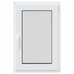 Fenêtre de sous-sol« RISOR » 60 x 100 cm oscillo-battante DIN droite blanche 