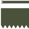 Bordures de gazon 10 pièces vert olive 100x0,5x30 cm en fer 