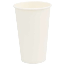 Tasses à café en papier avec couvercles 1000 pcs 16oz 400ml 