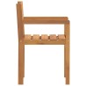 Chaises de jardin 2 pièces 50x53x80 cm Bois massif Acacia 