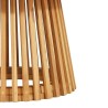 Table de Café de Jardin Ø70x40 cm en Bois Massif Teck 