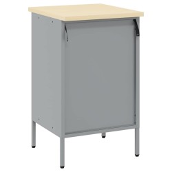 Cabinet de travail Rouge 50x55x84 cm Acier 