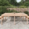 Table de jardin 203,5x100x76 cm bois massif de pin 