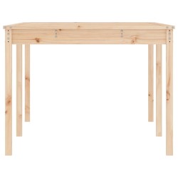 Table de jardin 203,5x100x76 cm bois massif de pin 