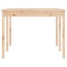Table de jardin 203,5x100x76 cm bois massif de pin 