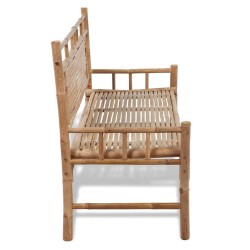 Banc de jardin 120 cm Bambou 