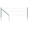 Clôture hexagonale verte 0.6x25 m en acier 