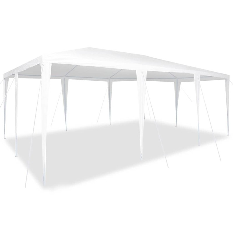 Tente de fête Blanche 6x4 m PE 