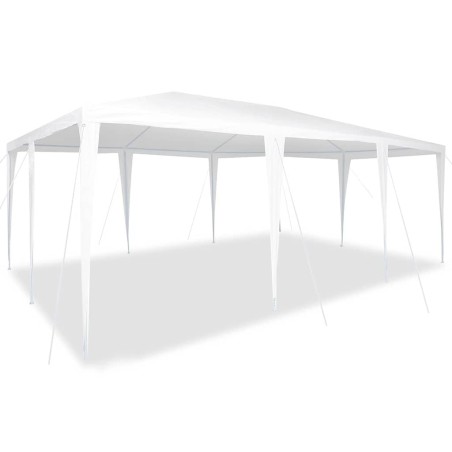 Tente de fête Blanche 6x4 m PE 