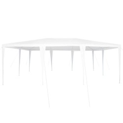 Tente de fête Blanche 6x4 m PE 