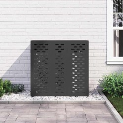 Housse de climatiseur - Noir, 110 x 50 x 105 cm 