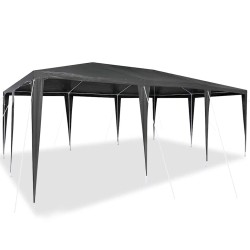 Tente de fête Anthracite 6x4 m PE 