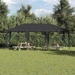 Tente de fête Anthracite 6x4 m PE 