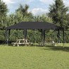 Tente de fête Anthracite 6x4 m PE 
