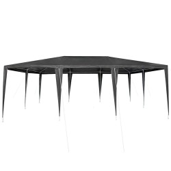 Tente de fête Anthracite 6x4 m PE 