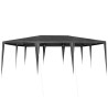 Tente de fête Anthracite 6x4 m PE 