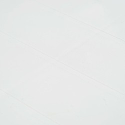 Table de jardin Blanc 150x90x72 cm Plastique Aspect de rotin 