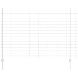 Posts de clôture 22 pcs U-Channel 160 cm Acier galvanisé 