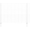 Posts de clôture 22 pcs U-Channel 160 cm Acier galvanisé 