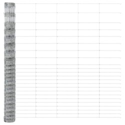 Posts de clôture 22 pcs U-Channel 160 cm Acier galvanisé 