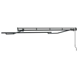 Cadre de store rétractable, manuel, 3 x 2 m, en métal 