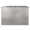 Boîte de Rangement Extérieure Argent 80 x 50.5 x 50 cm 