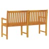 Banc de jardin 150 cm Bois solide d'acacia 