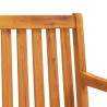 Banc de jardin 150 cm Bois solide d'acacia 