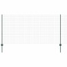 Kit de clôture de jardin Ensemble de 2 Vert Polyéthylène 