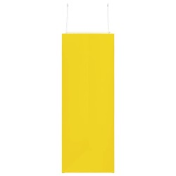 Sacs en papier 50 pcs avec poignées jaune 32x17x44 cm 