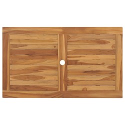 Table pliable de jardin 120x70x75 cm Bois de teck solide 