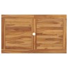 Table pliable de jardin 120x70x75 cm Bois de teck solide 