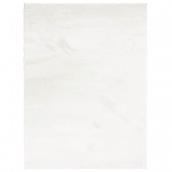 Tapis OVIEDO à poils courts crème 240x340 cm 