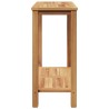 Table console Marron 85 x 35 x 75 cm Bois de teck massif 