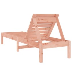 Chaise longue 199,5x60x74 cm bois massif de douglas 