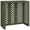 Housse de Climatisation - Olive, 110x50x105 cm, Acier 