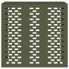 Housse de Climatisation - Olive, 110x50x105 cm, Acier 