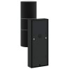 Lampe Murale Extérieure Détecteur Noir Acier Inoxydable IP44 