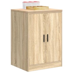 Armoire de rangement de garage chêne sonoma 60x51x85cm bois pin 