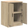 Armoire de rangement de garage chêne sonoma 60x51x85cm bois pin 