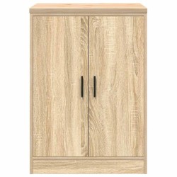 Armoire de rangement de garage chêne sonoma 60x51x85cm bois pin 