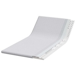 Coussins de Matelas Blanc 90 x 200 cm 