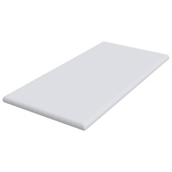 Coussins de Matelas Blanc 90 x 200 cm 
