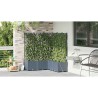 Jardinières de jardin 1 pc Gris clair 120 x 120 x 142 cm 