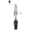 Roue jockey 60 mm avec 1 pince fendue et cales de roue 