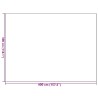 Tapis d'extérieur ARAKIL Gris et Blanc Polyester 300 x 400 cm 