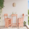 Tabourets de bar lot de 2 40x48,5x115,5 cm bois massif douglas 