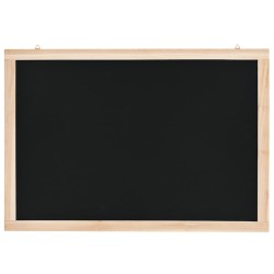 Tableau noir mural Bois de cèdre 40 x 60 cm 