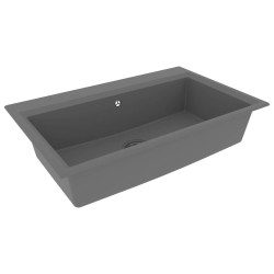 Évier de cuisine Gris 790x500x193 mm Granit 
