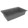 Évier de cuisine Gris 790x500x193 mm Granit 